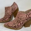 mollini martell snake blush boot
