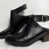 90a bueno black gambia slingback shoe