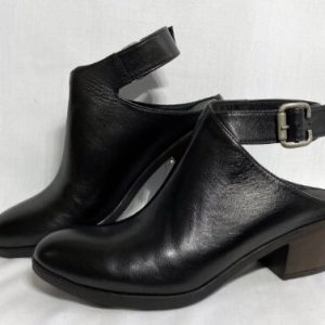 90a bueno black gambia slingback shoe